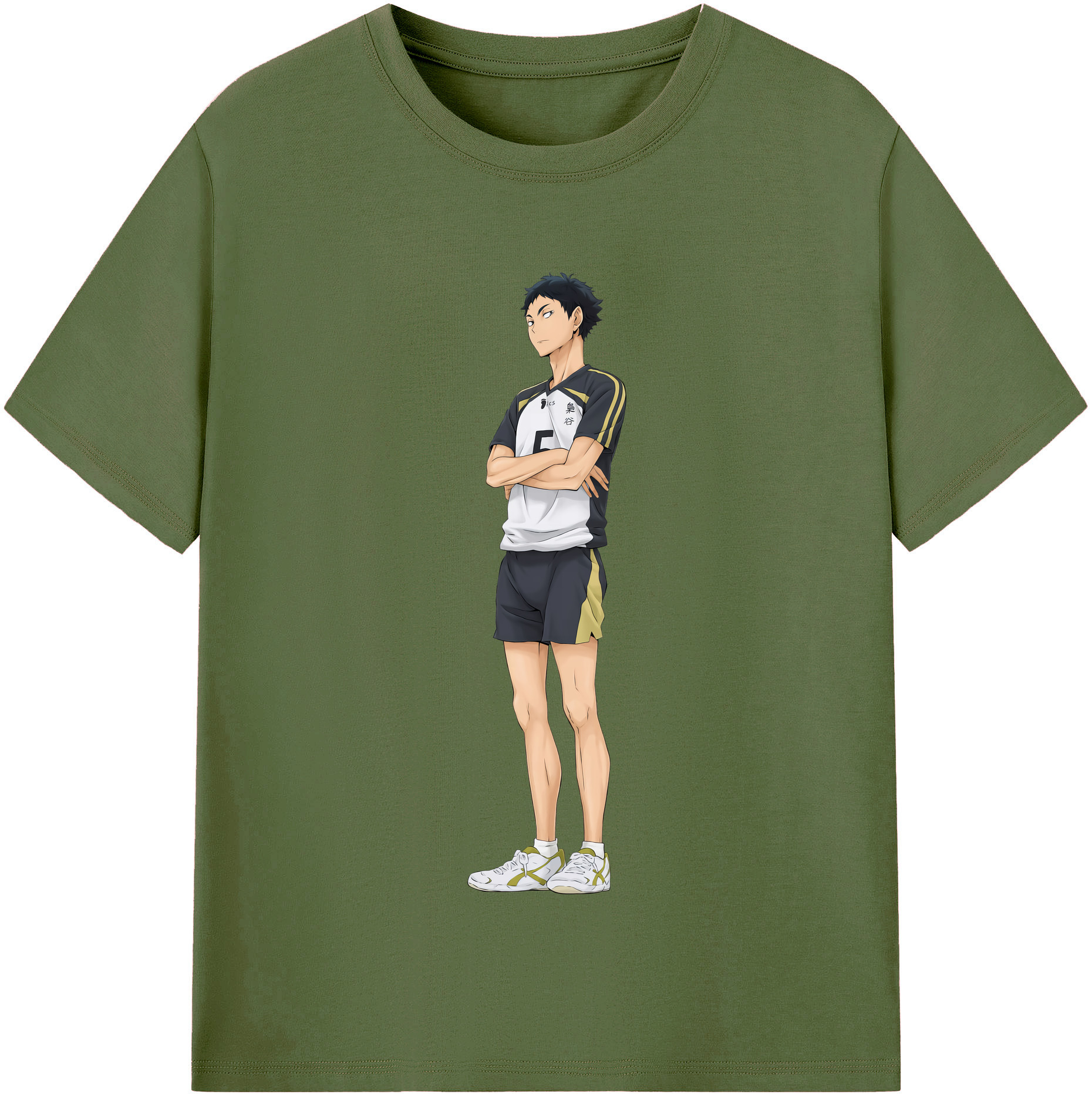 （画像用） ハイキュー!! Haikyu!! 綿100％半袖Tシャツ（フロントプリント）